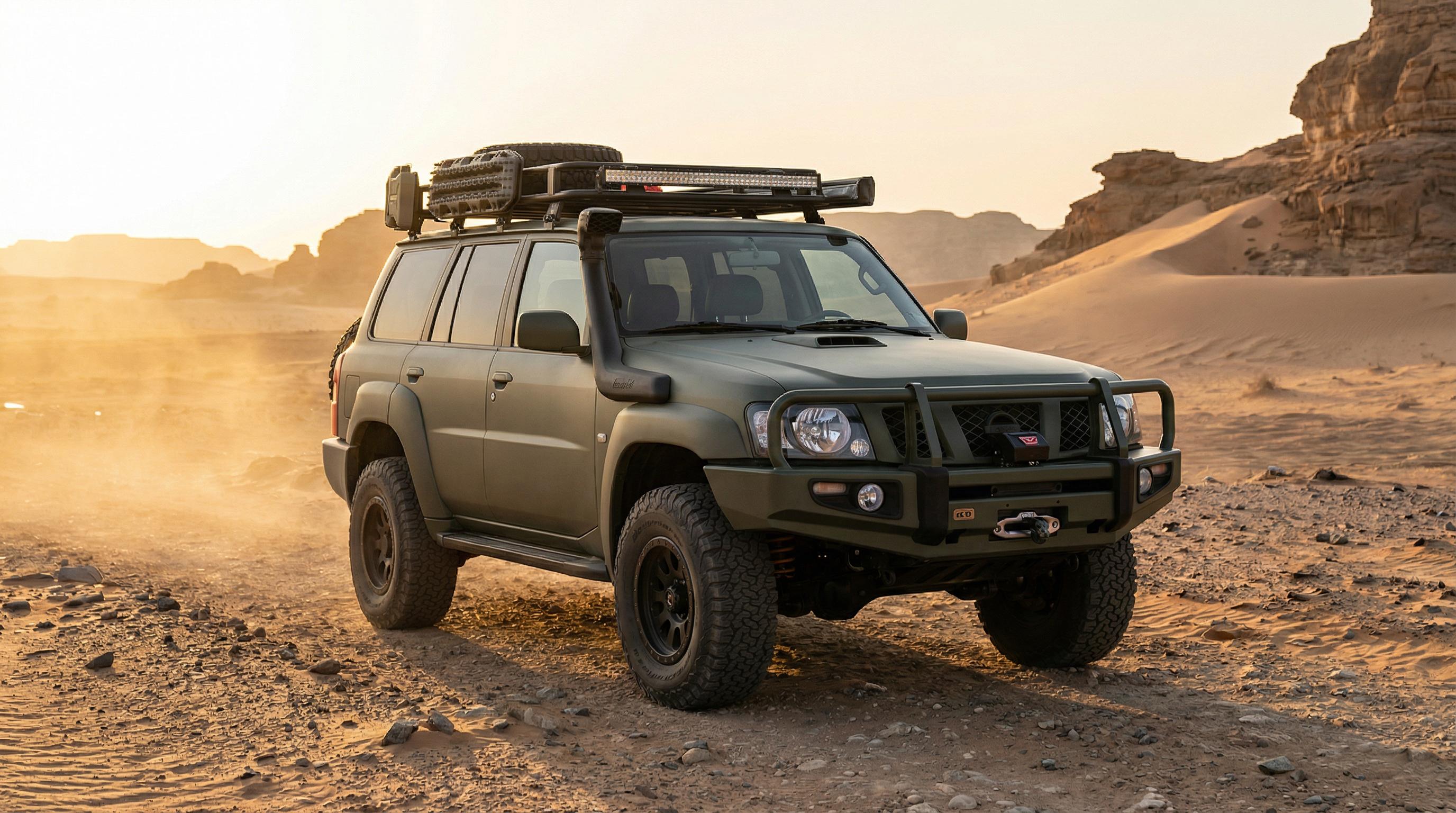 海角社区越野车沙漠穿越改装视频